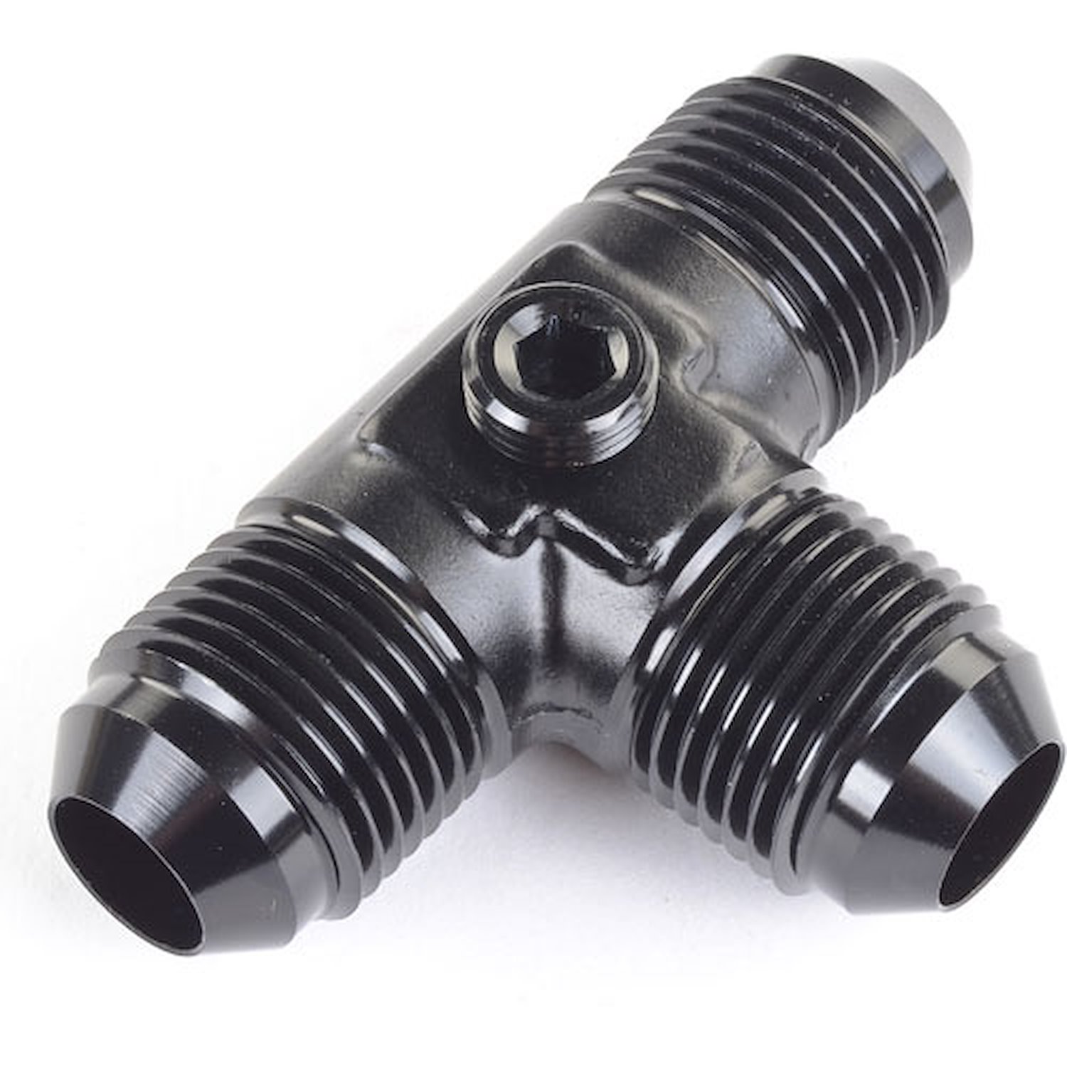 Fuel Pressure T-Fitting -8AN Tee with 1/8