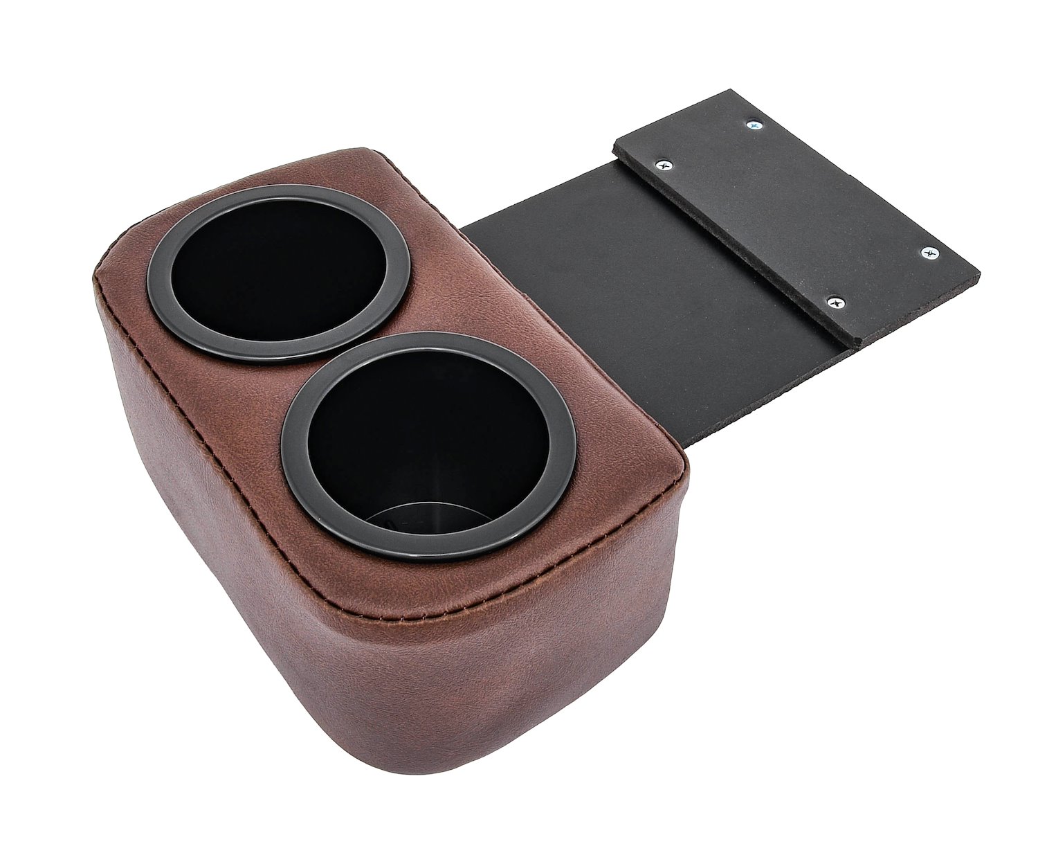 Classic Drink Holder Insert Fits Select 1967-1972 Chevrolet/GMC Truck, Blazer, Jimmy, Suburban [Dark Brown]