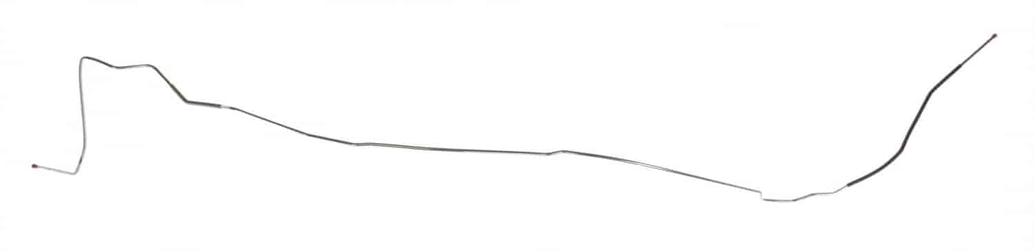 Main Front-to-Rear Fuel Line for Select 1967 GM Models w/Hardtop [3/8 in. O.D., Stainless Steel]