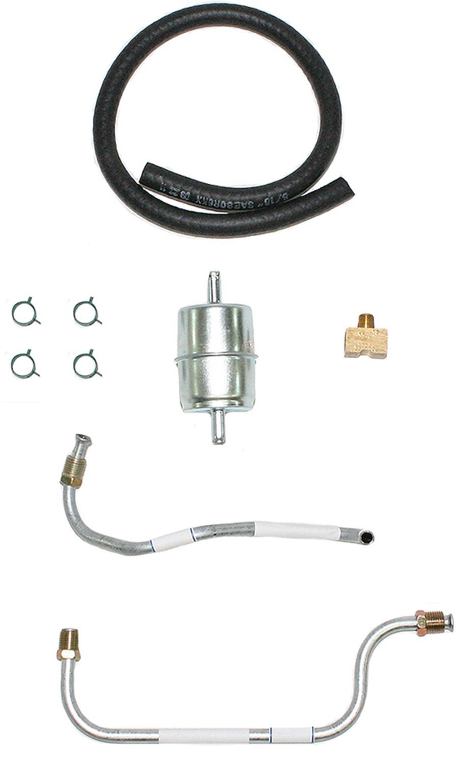 Fuel Line Kit, Fuel Pump to Carburetor for Select 1964-1966 Buick 425 2x4 Models [Stainless Steel]