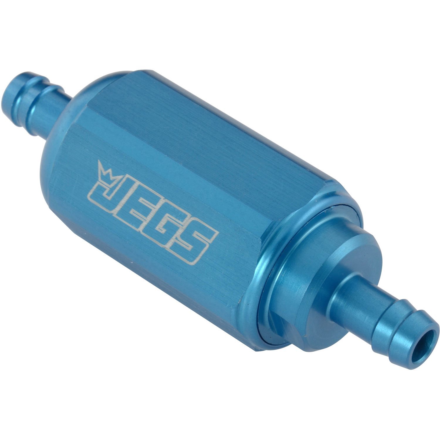 JEGS 15042 Compact Billet In-Line Fuel Filter