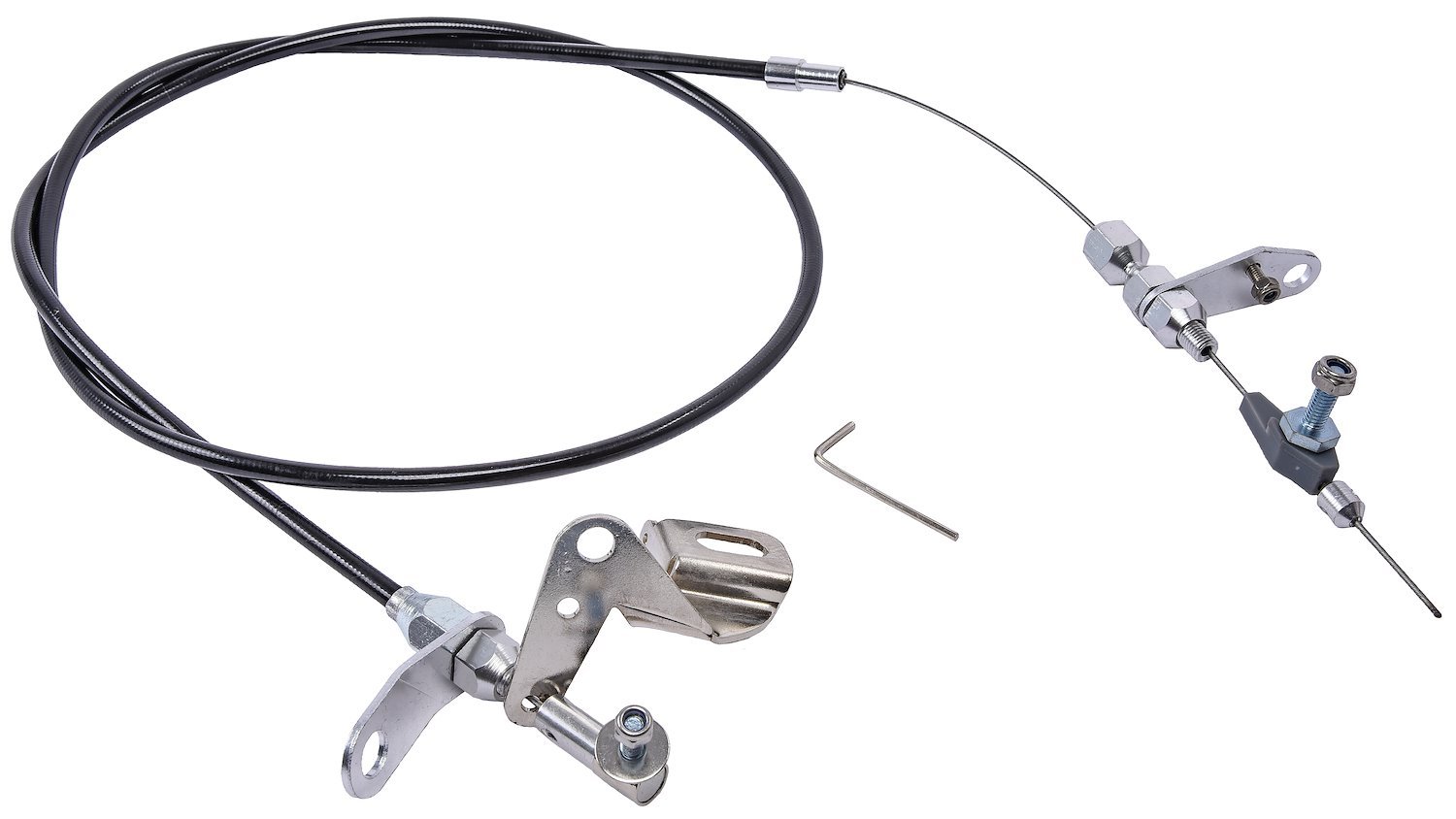 Transmission Kickdown Cable Kit [Chrysler/Mopar TF A727, Black]
