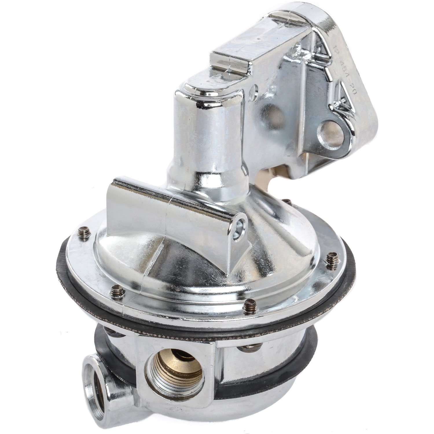 JEGS Performance Products 15966: High-Flow Mechanical Fuel Pump Big Block  Chevy 396-427-454 [170 gph, Chrome] - JEGS