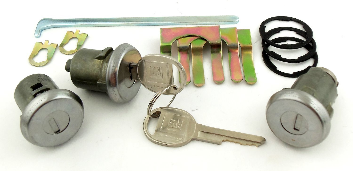 Door & Trunk Lock Set Fits Select 1962-1987