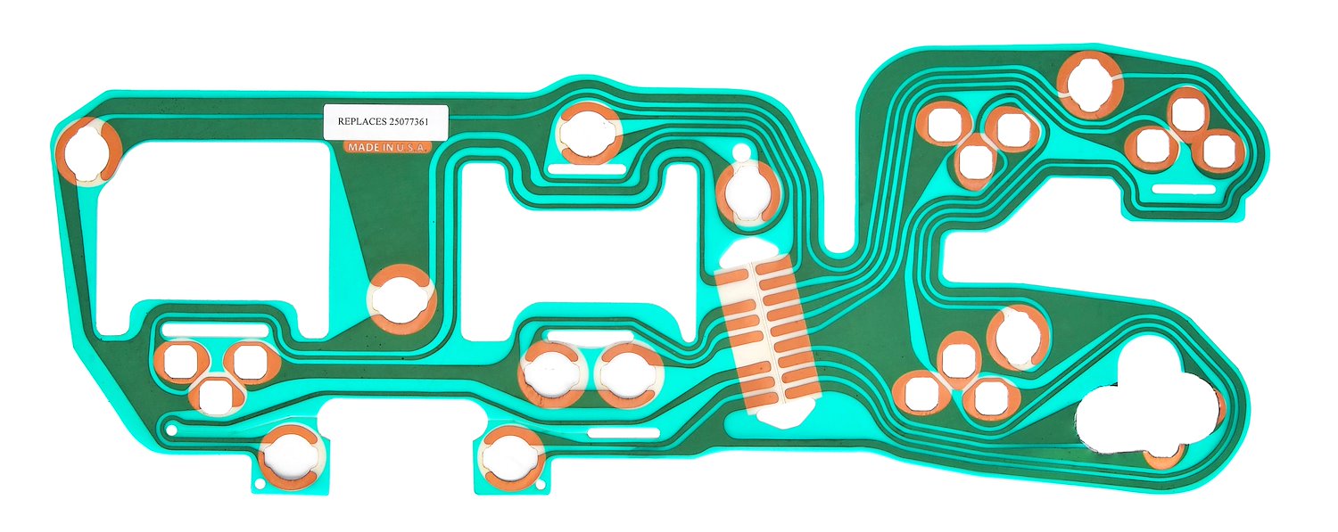 OEM-Style Instrument Panel Printed Circuit Board 1984-1987 GMC Truck [For Models With Gauges, Tachometer & A/C]