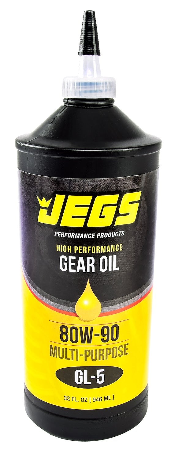 JEGS 28054: 1 Quart Non-Synthetic 80W-90 Gear Oil GL-5 - JEGS High  Performance