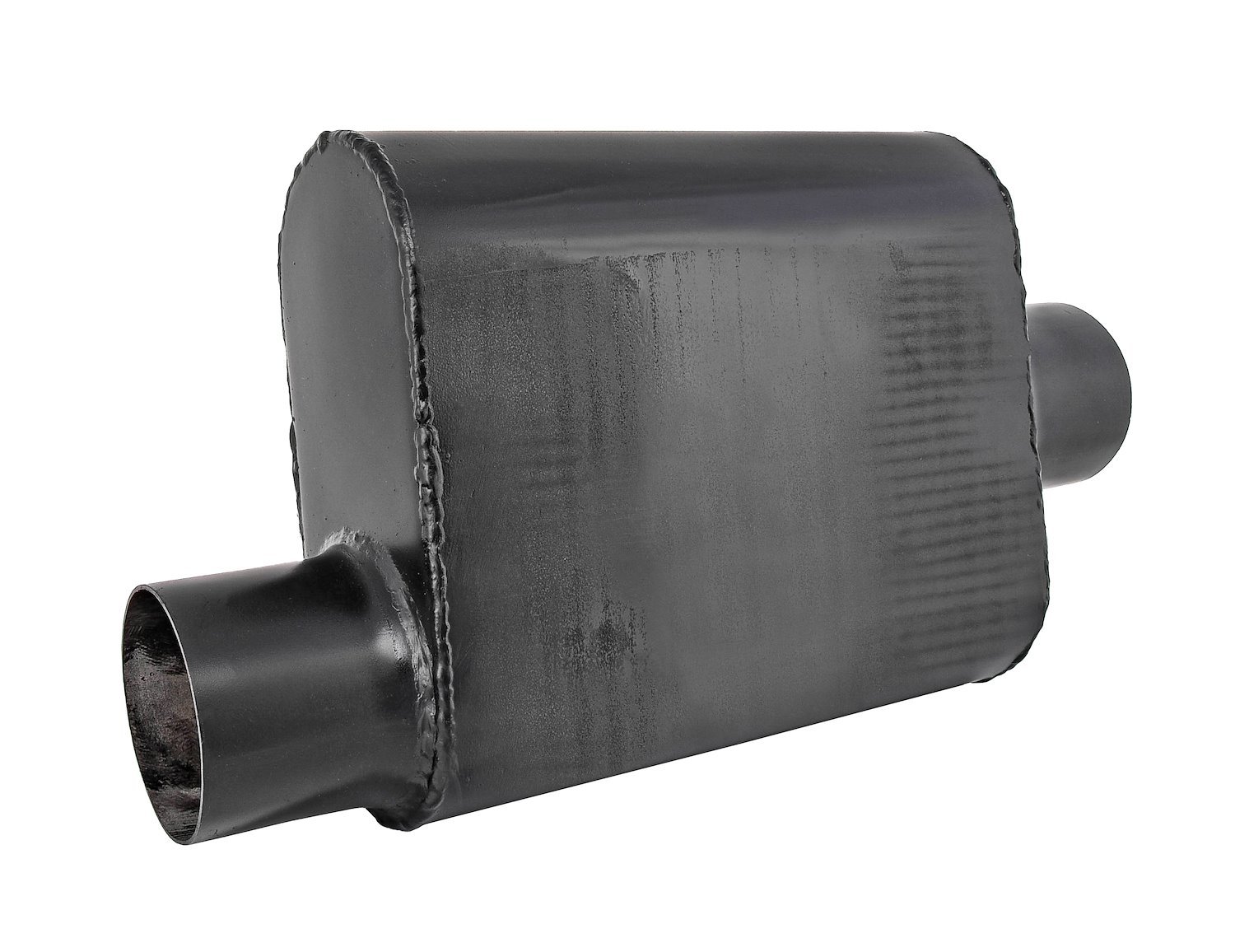 Chambered Deep-Tone Muffler 3 in. Centered Inlet / 3 in. Offset Outlet