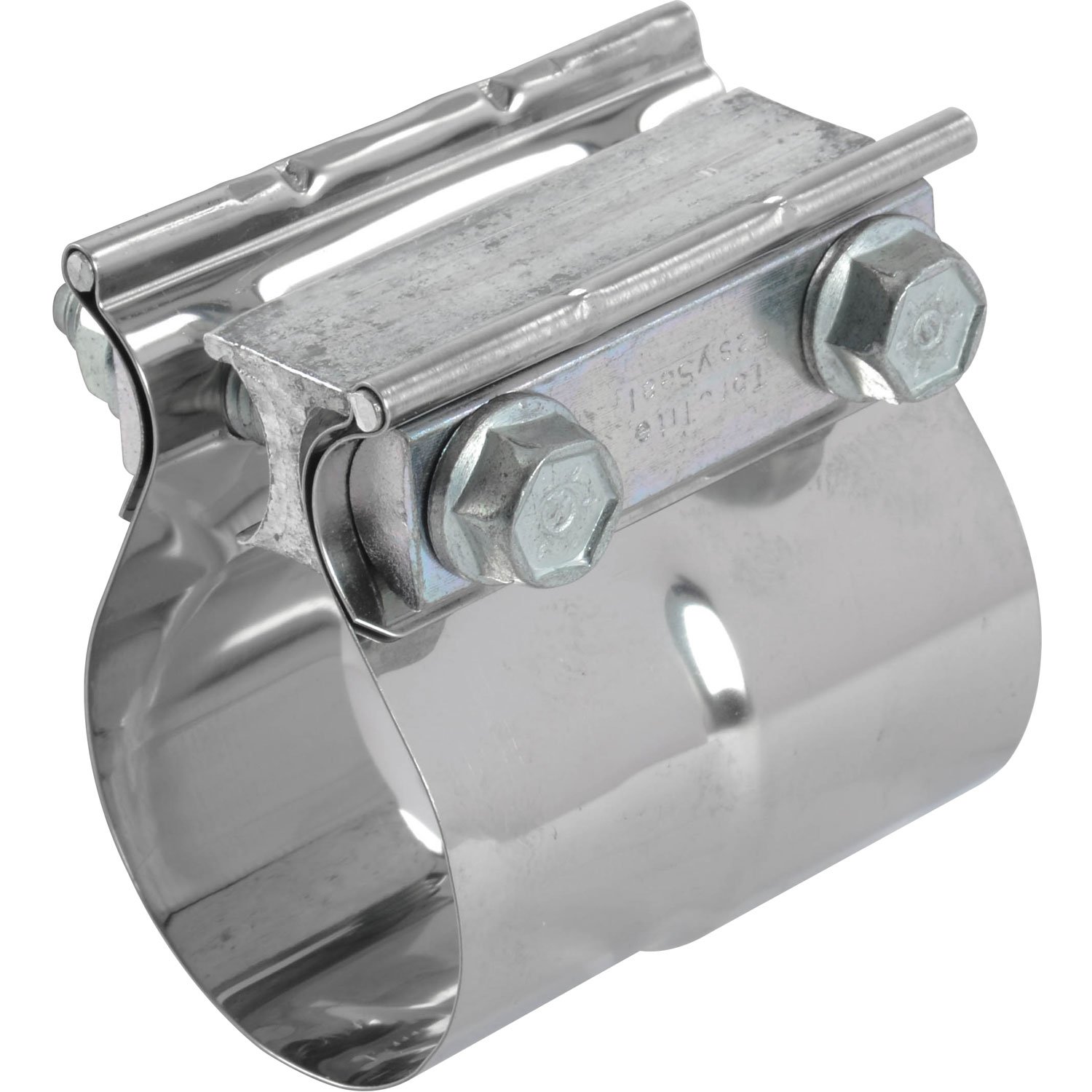 Preformed Exhaust Lap Joint Band Clamp for I.D. O.D. Slip Fit Connection [Fits 2 in. O.D. Pipe]