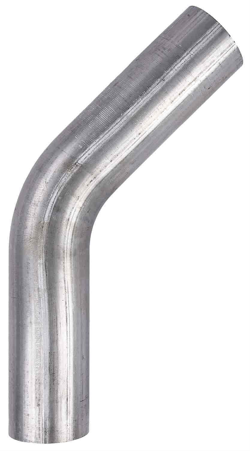 Exhaust Elbow Aluminized Steel [45-Degree Bend, 3.500 in.