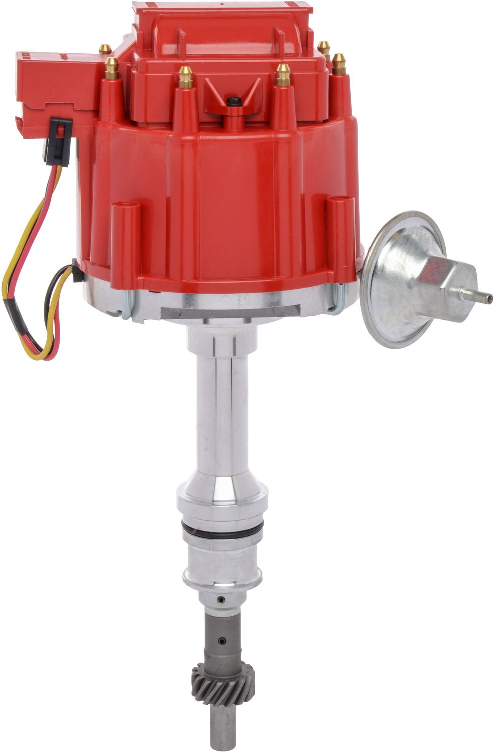 HEI Distributor for Ford Small Block 351W V8 Engine [Red Cap]