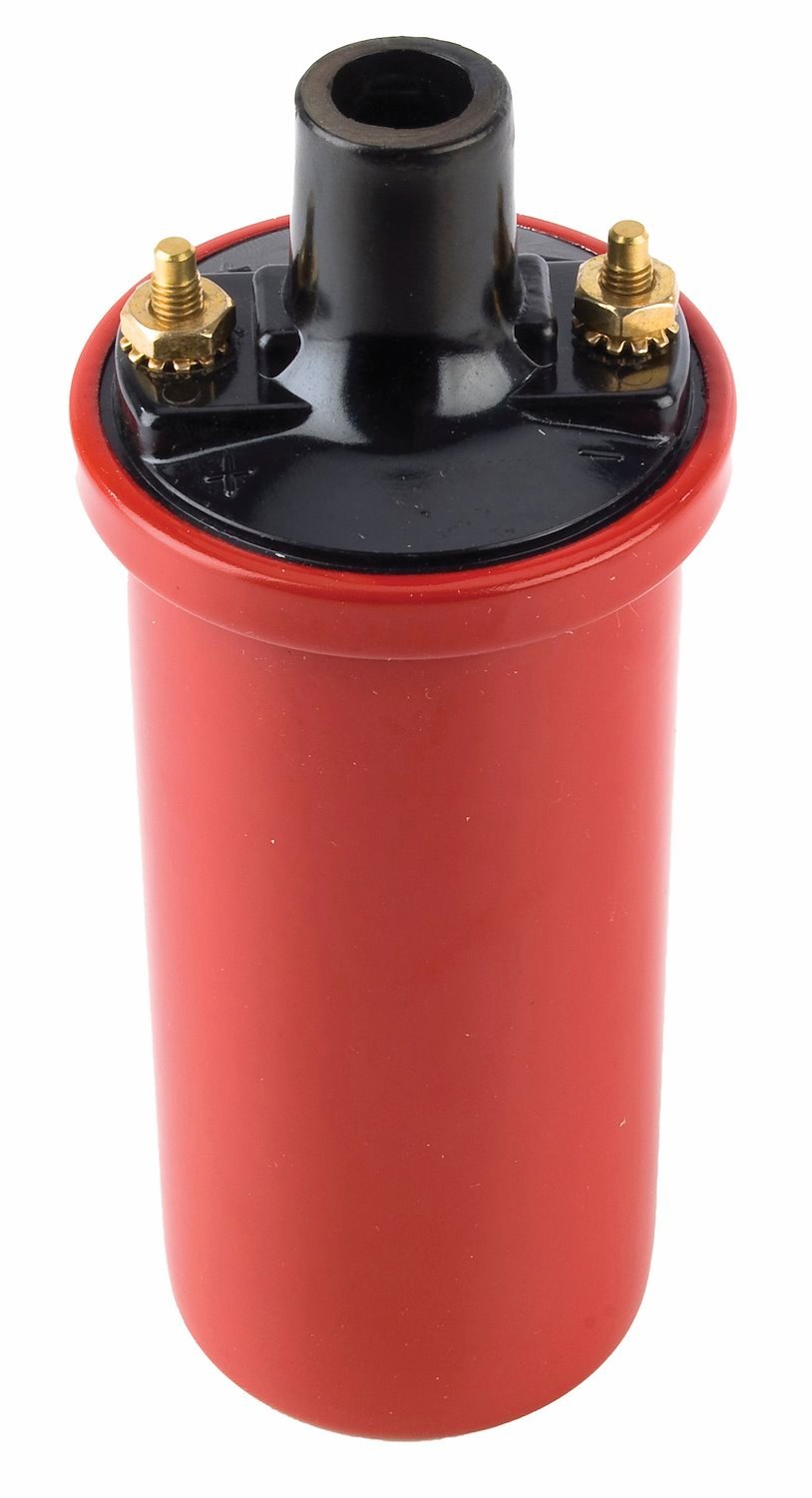 JEGS 40105: High-Energy Ignition Coil for Breaker Points/Non-CD Ignition  Systems [Red] JEGS