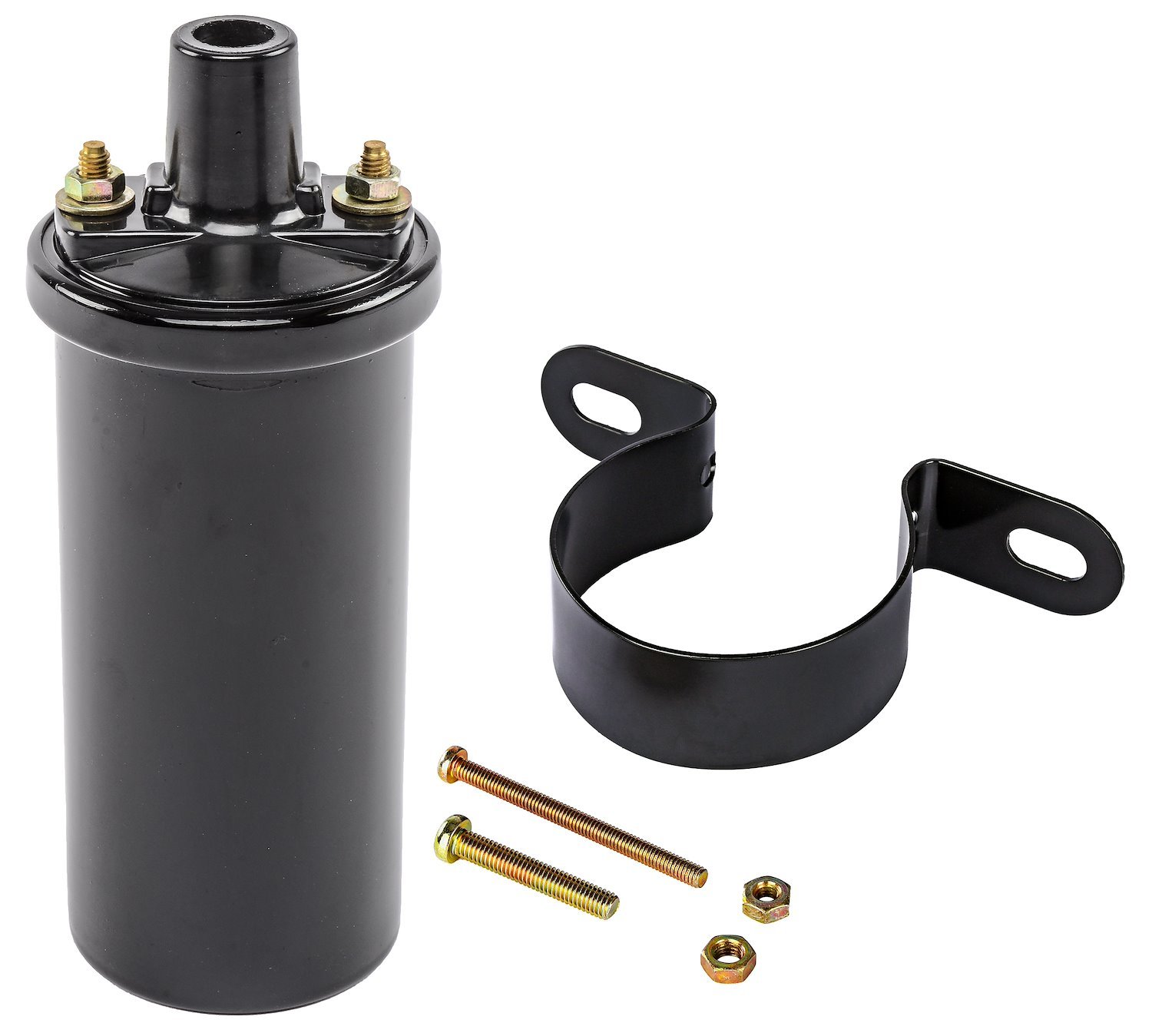 High-Energy Ignition Coil and Bracket Kit [Black Coil
