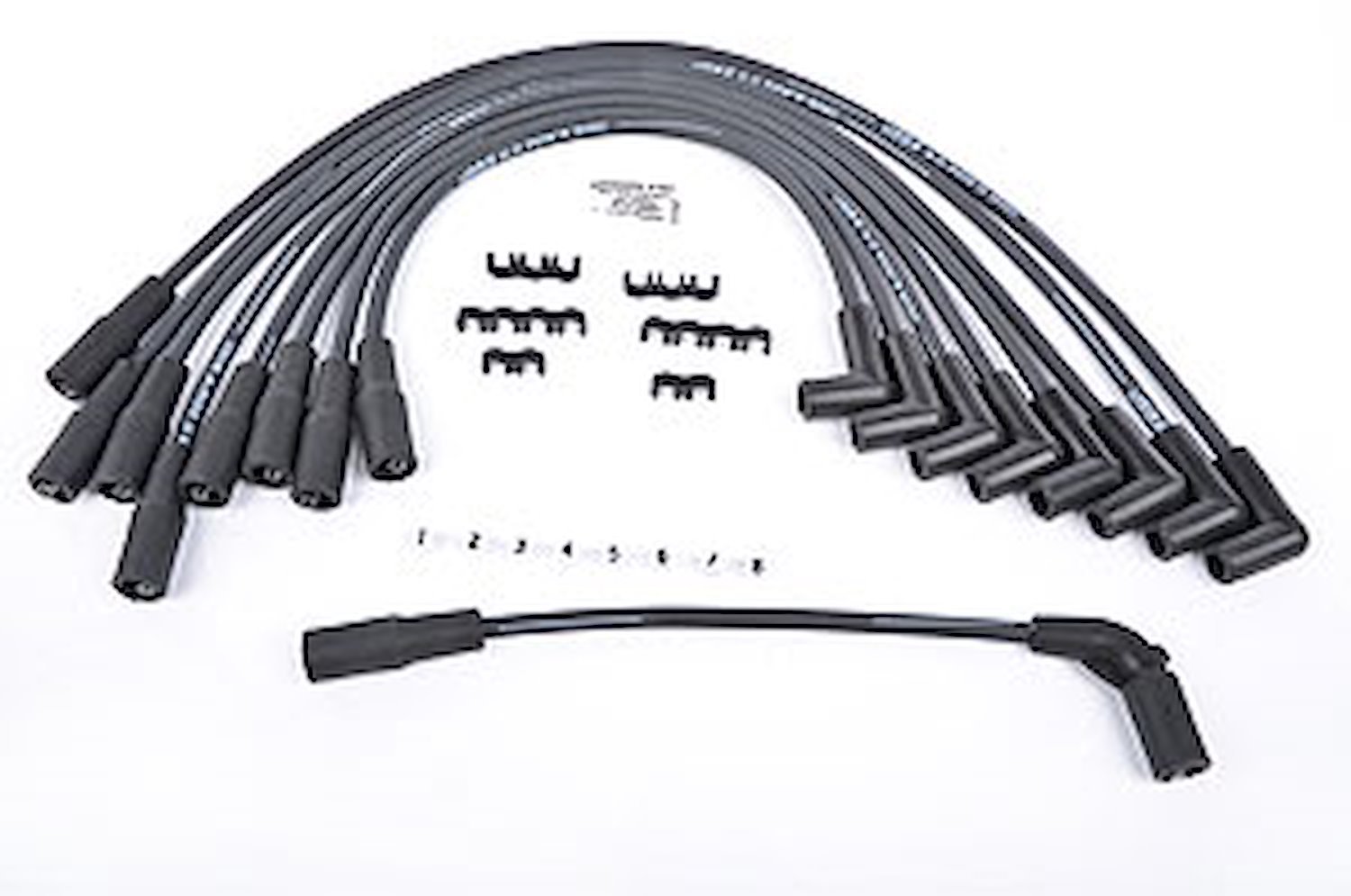 8.0mm Black Pow'r Wires 1996-2000 Small Block Chevy