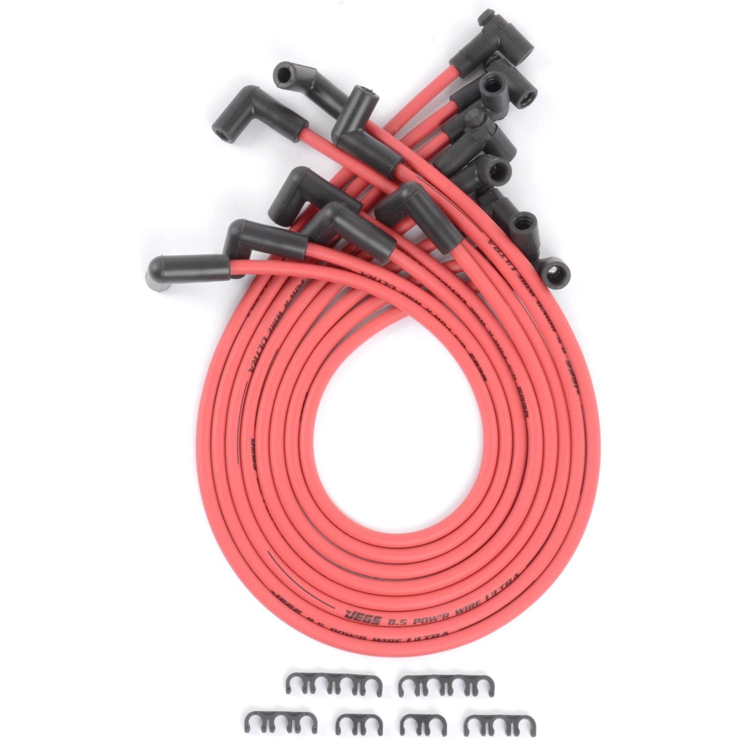 8.5mm Red Ultra Pow'r Wires for Small Block