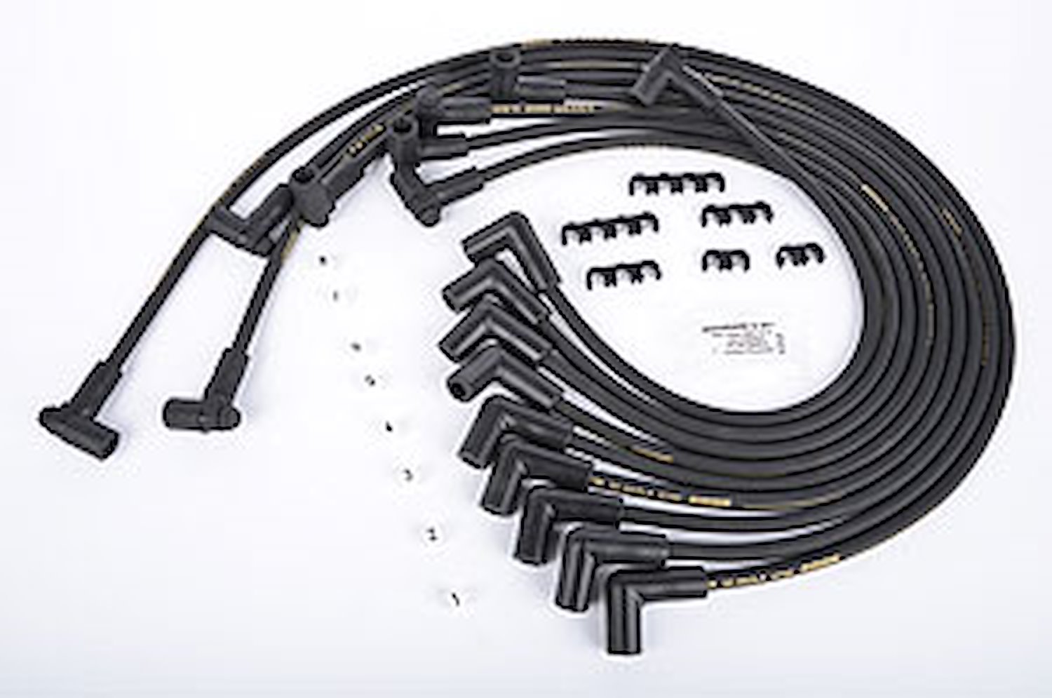 8.5mm Black Ultra Pow'r Wires Small Block Chevy [Under Headers]