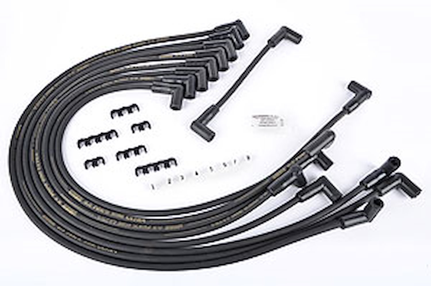8.5mm Black Ultra Pow'r Wires for 1985-1995 Small Block Chevy Truck 5.0L, 5.7L