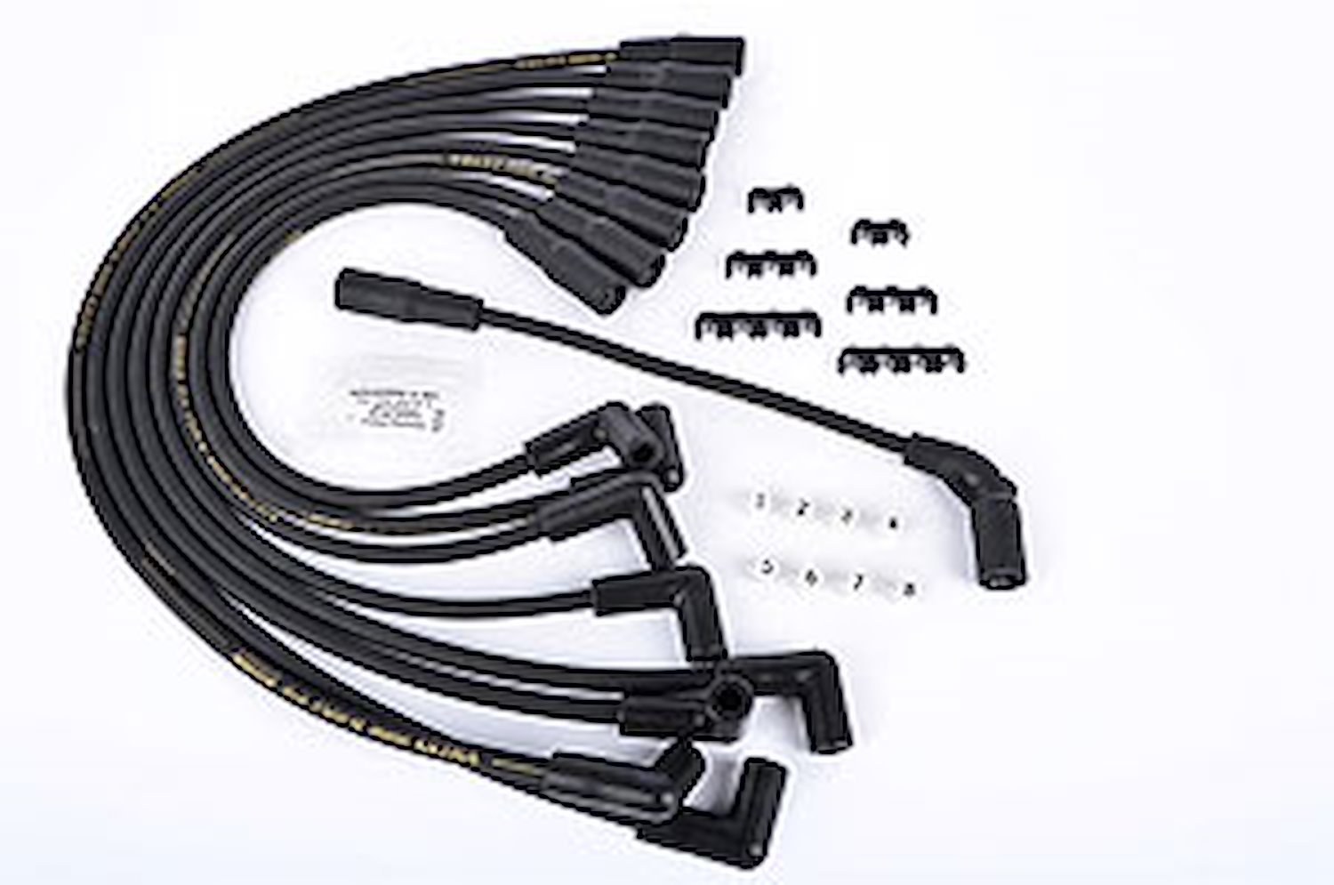 8.5mm Black Ultra Pow'r Wires 1996-2000 GM Small Block Chevy Truck Vortec 5.7L