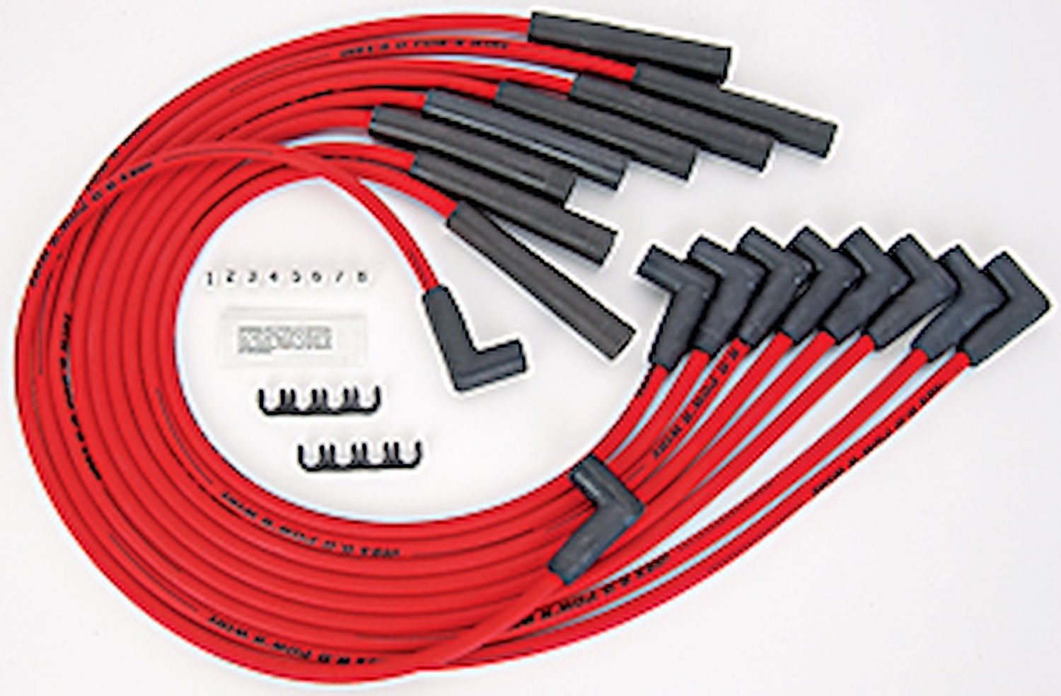 8.0mm Red Hot Pow'r Wires Big Block Mopar