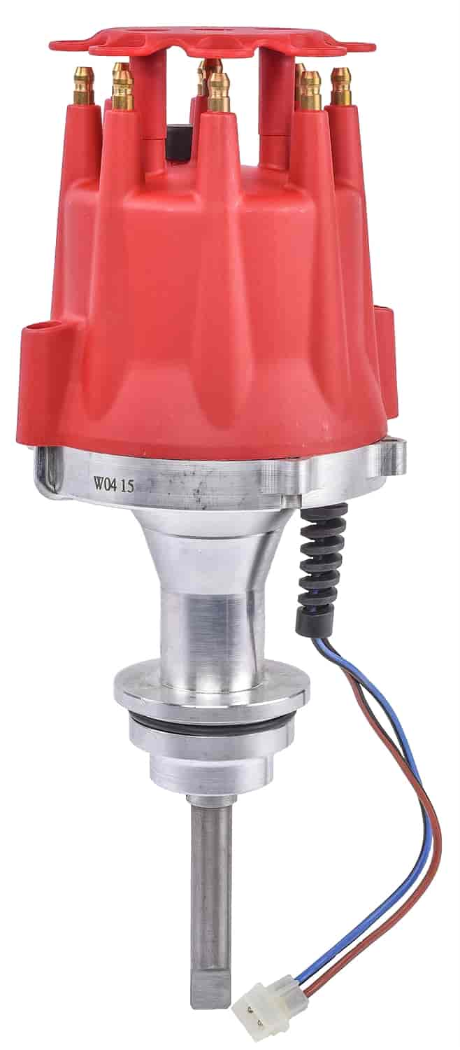 SSR-II Pro Series Distributor for Small Block Mopar 318, 360 [Red]