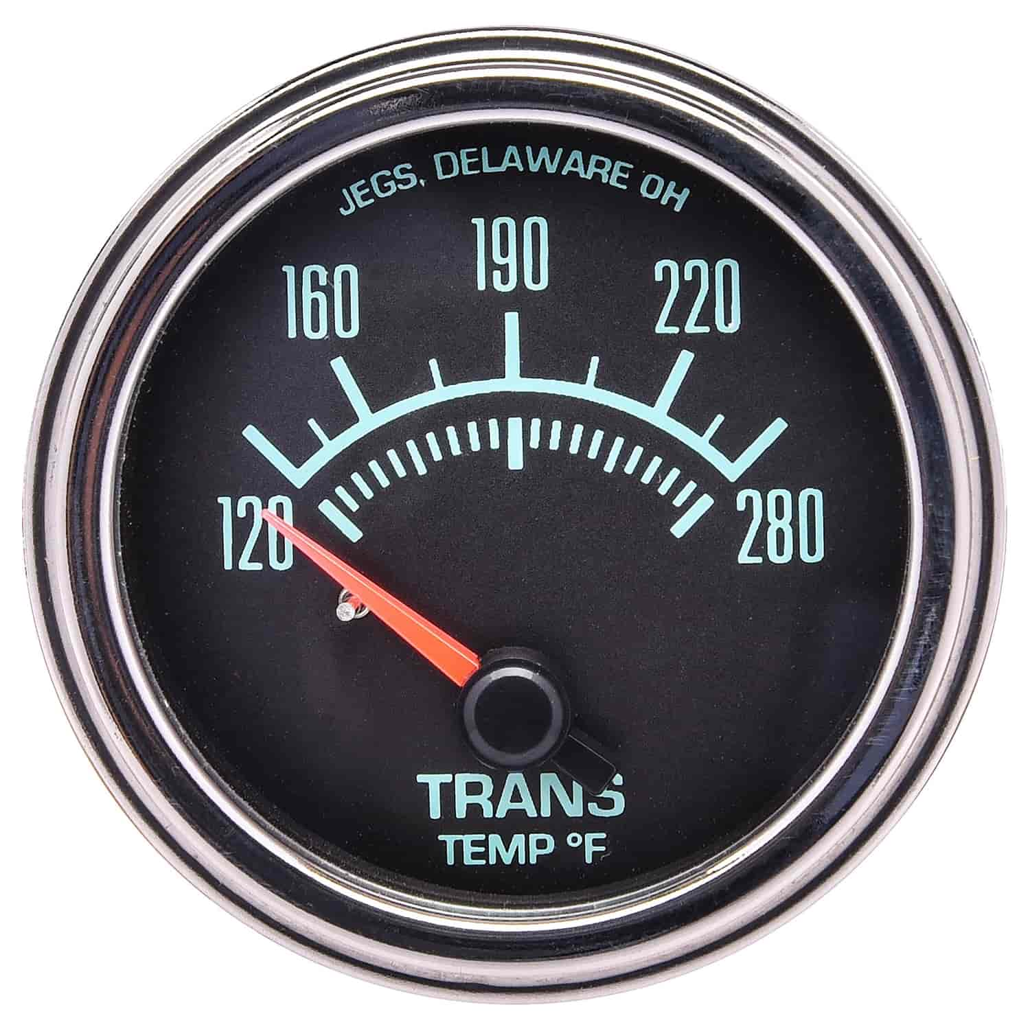 Transmission Temperature Gauge, Retro Style [2 1/16 in. Dia., 120-280 degrees F]