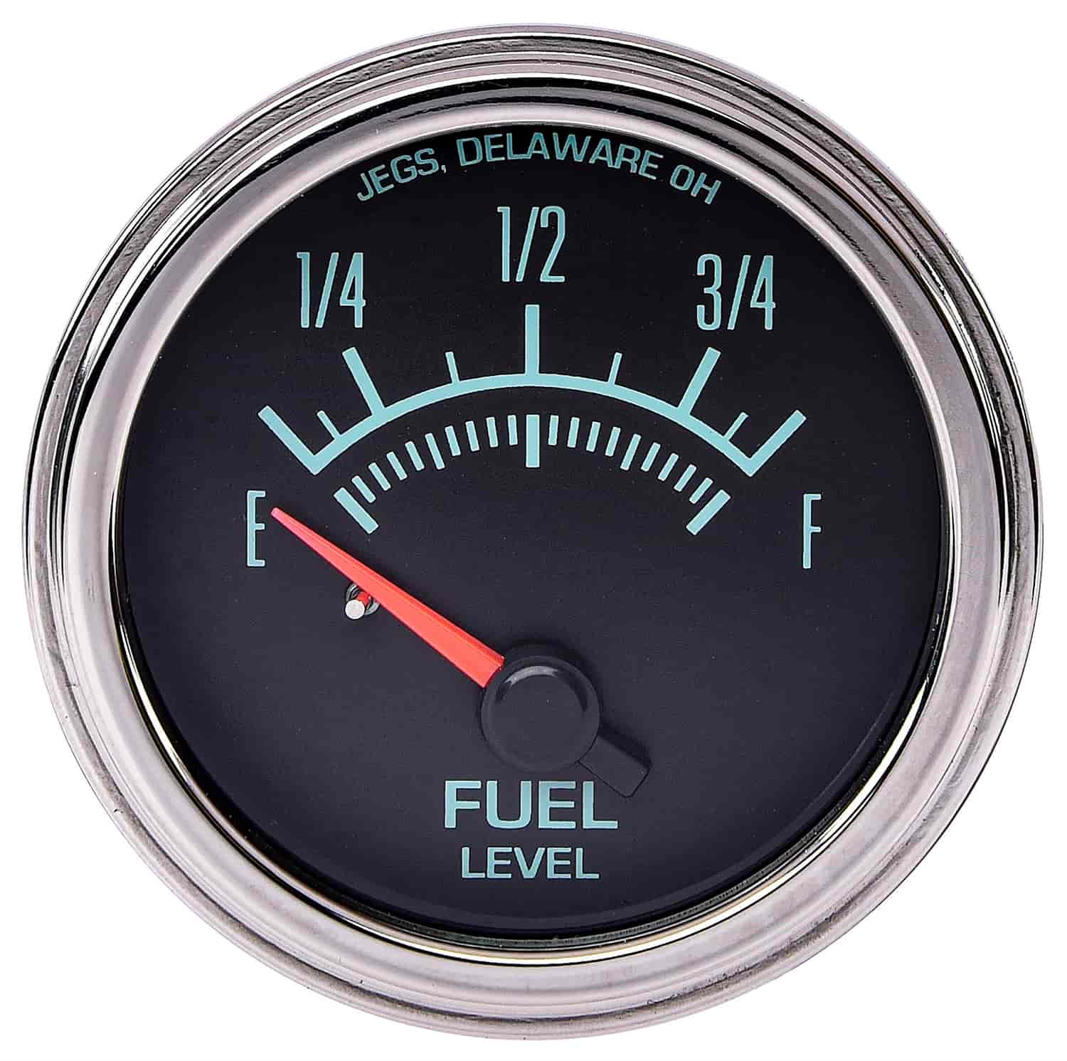 Fuel Level Gauge, Retro Style [2 1/16 in. Dia., 0-90 Ohm]