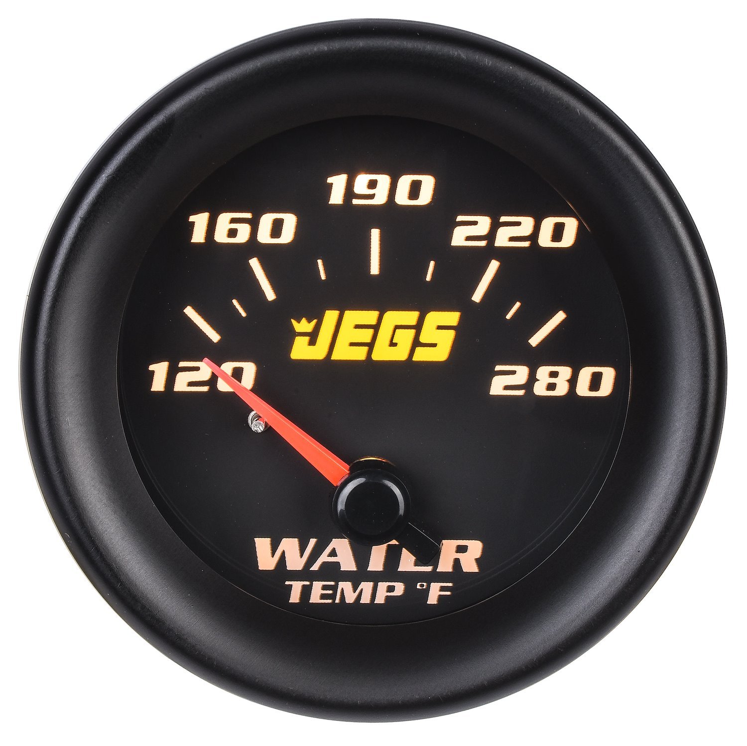 Water Temperature Gauge [2 1/16 in. Electrical, 120-280 Degree F with Black Face]