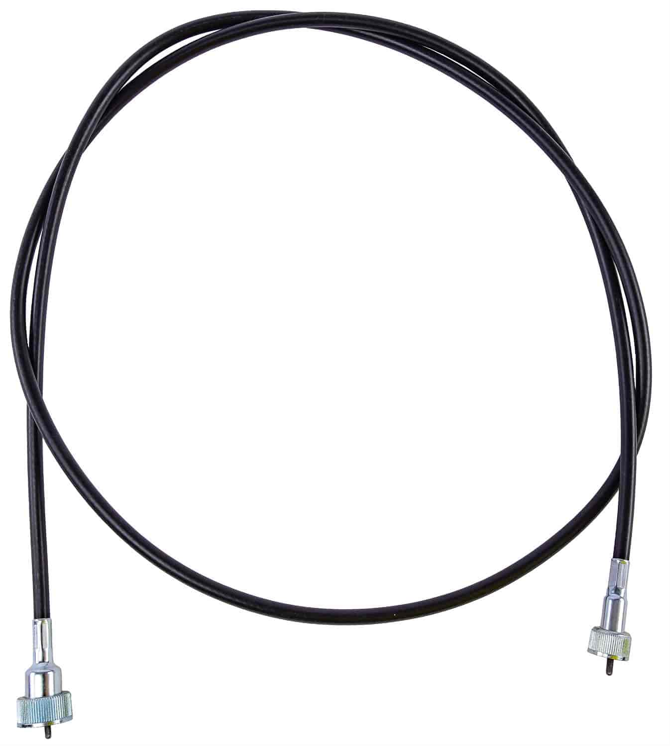 JEGS 41822: Speedometer Cable | 73 in. Length | Part# 6478128 |  Transmission 7/8 in. 18 Female Threads | Speedometer: 5/8 in. Female  Threads | OE-Replacement - JEGS High Performance
