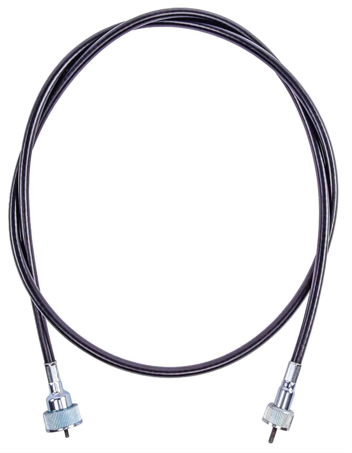 JEGS 41824: Speedometer Cable | 55 in. Length | Part# 6478125 |  Transmission 7/8 in. 18 Female Threads | Speedometer: 5/8 in. Female  Threads | OE-Replacement55 - JEGS