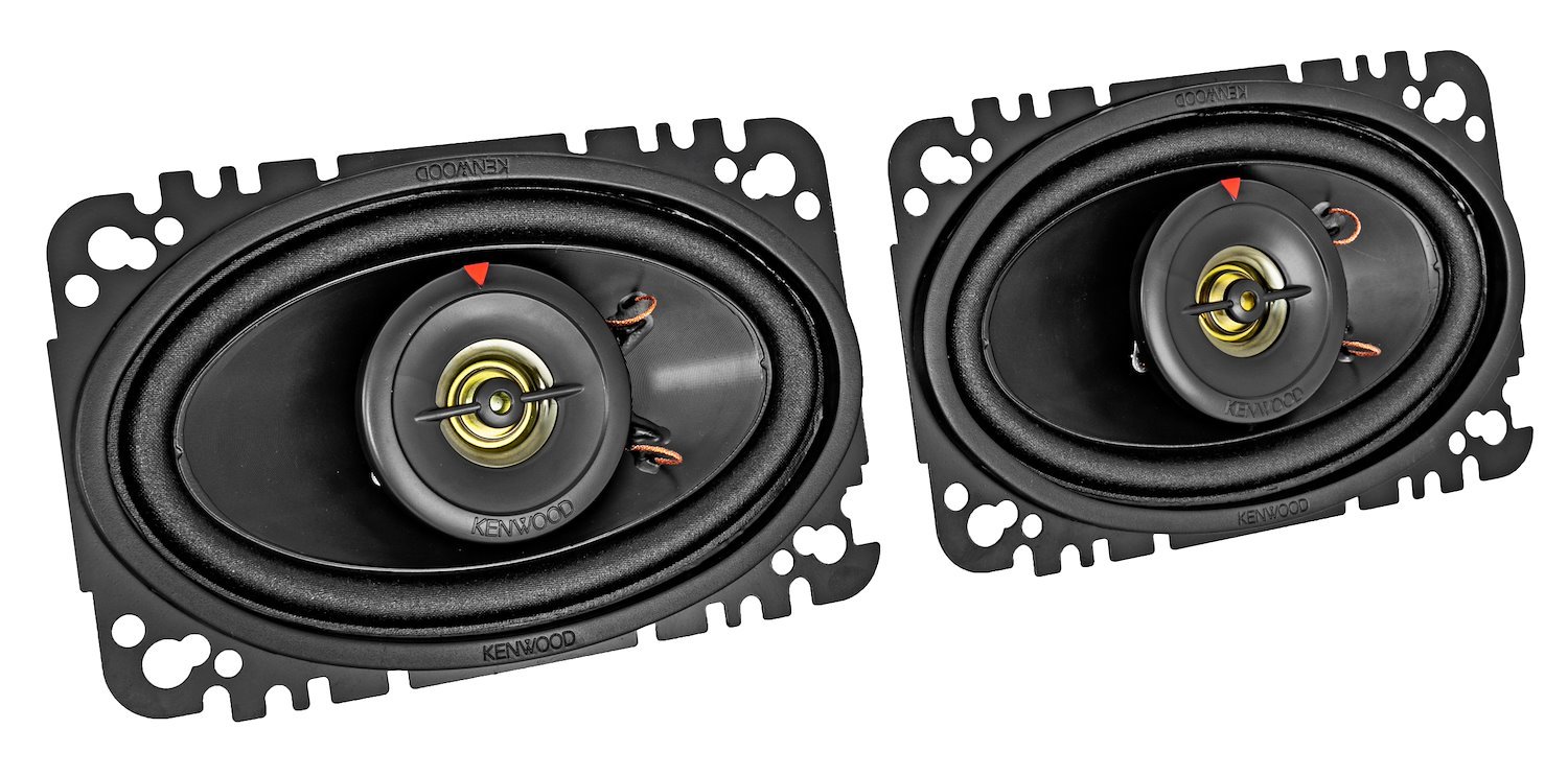 Dash Speakers for 1968-1982 Chevrolet Corvette [Size: 4 in. x 6 in., Kenwood Speakers]