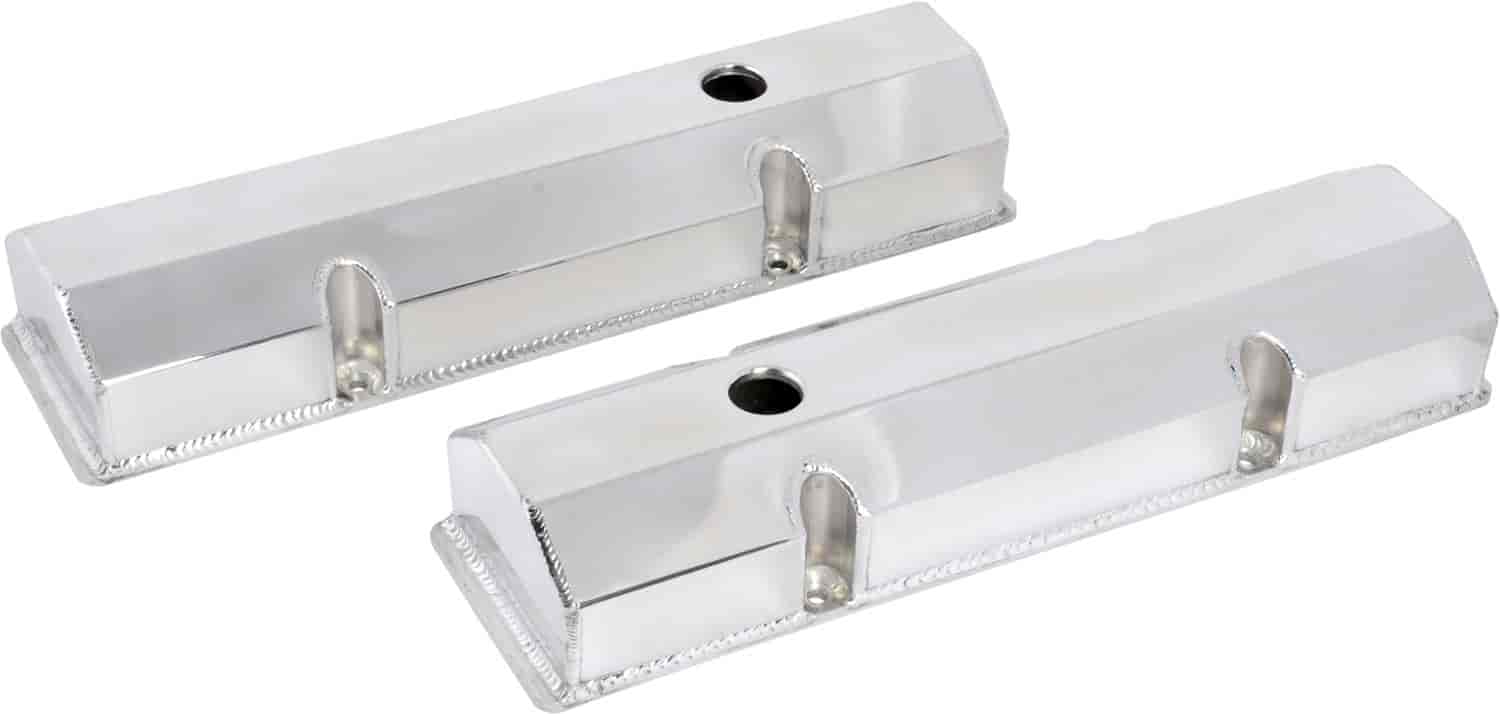 Fabricated Aluminum Valve Covers for Small Block Chevy