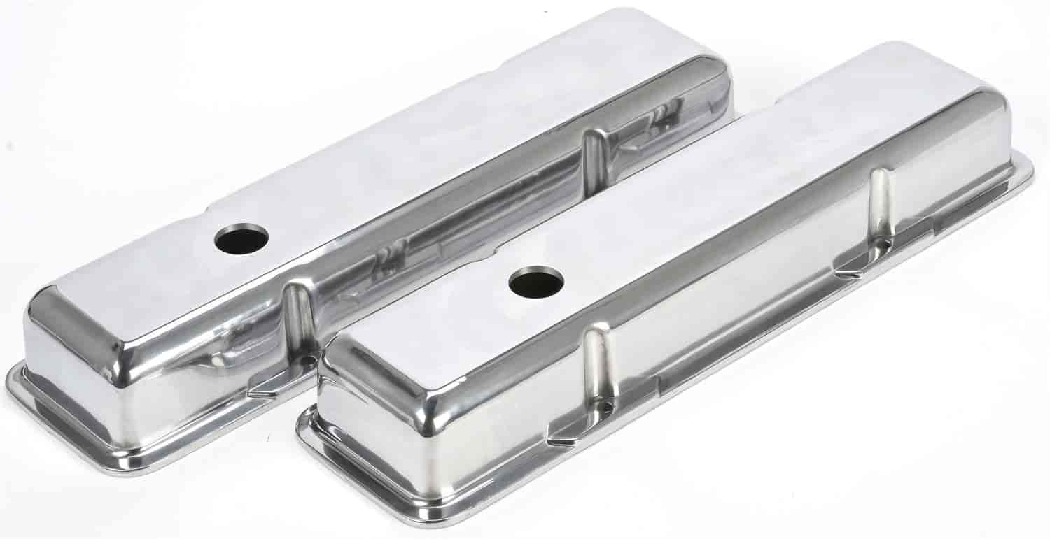 Polished Cast Aluminum Smooth Valve Covers for Small