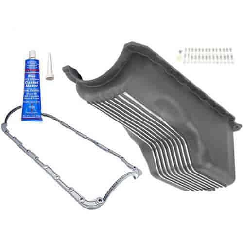 Finned Aluminum Oil Pan Kit for 1965-1990 Big