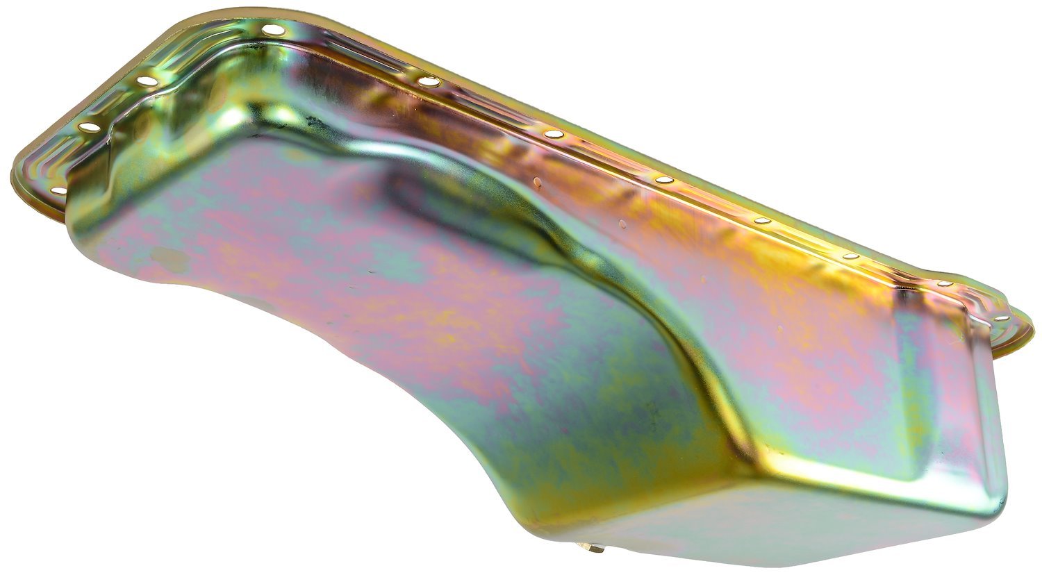 Stock-Style Replacement Oil Pan for 1958-1971 Ford FE 352-428 [Gold Zinc]
