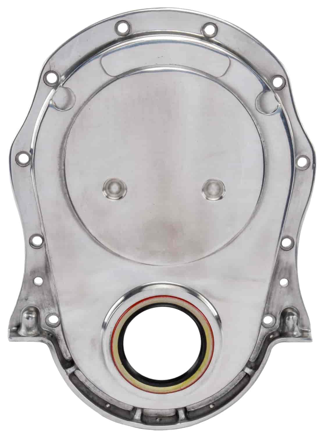 JEGS Performance Products 50310: Polished Aluminum Timing Cover 1965-1990  BBC Gen IV JEGS