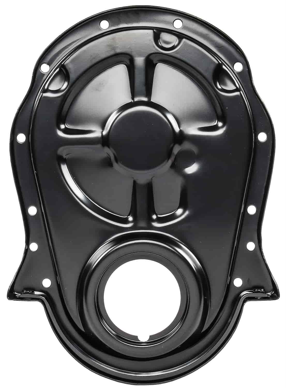 JEGS 50332: Timing Cover for 1966-1990 Big Block Chevy Mark IV 396, 402,  427, 454 [Black] JEGS