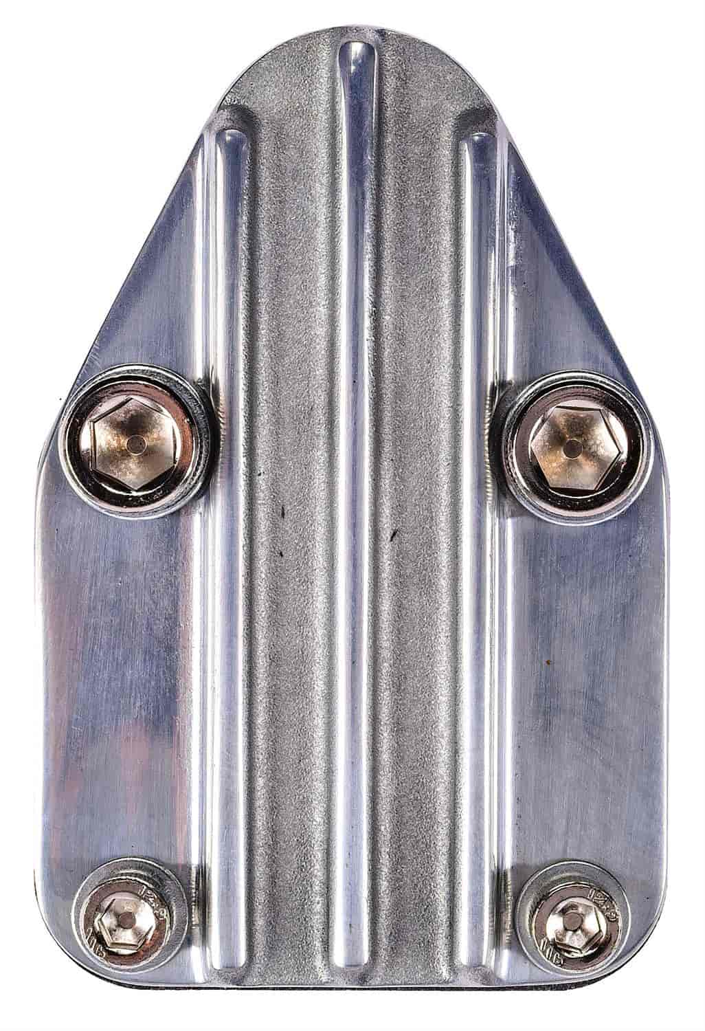 Fuel Pump Block-Off Plate Small Block Chevy [Cast