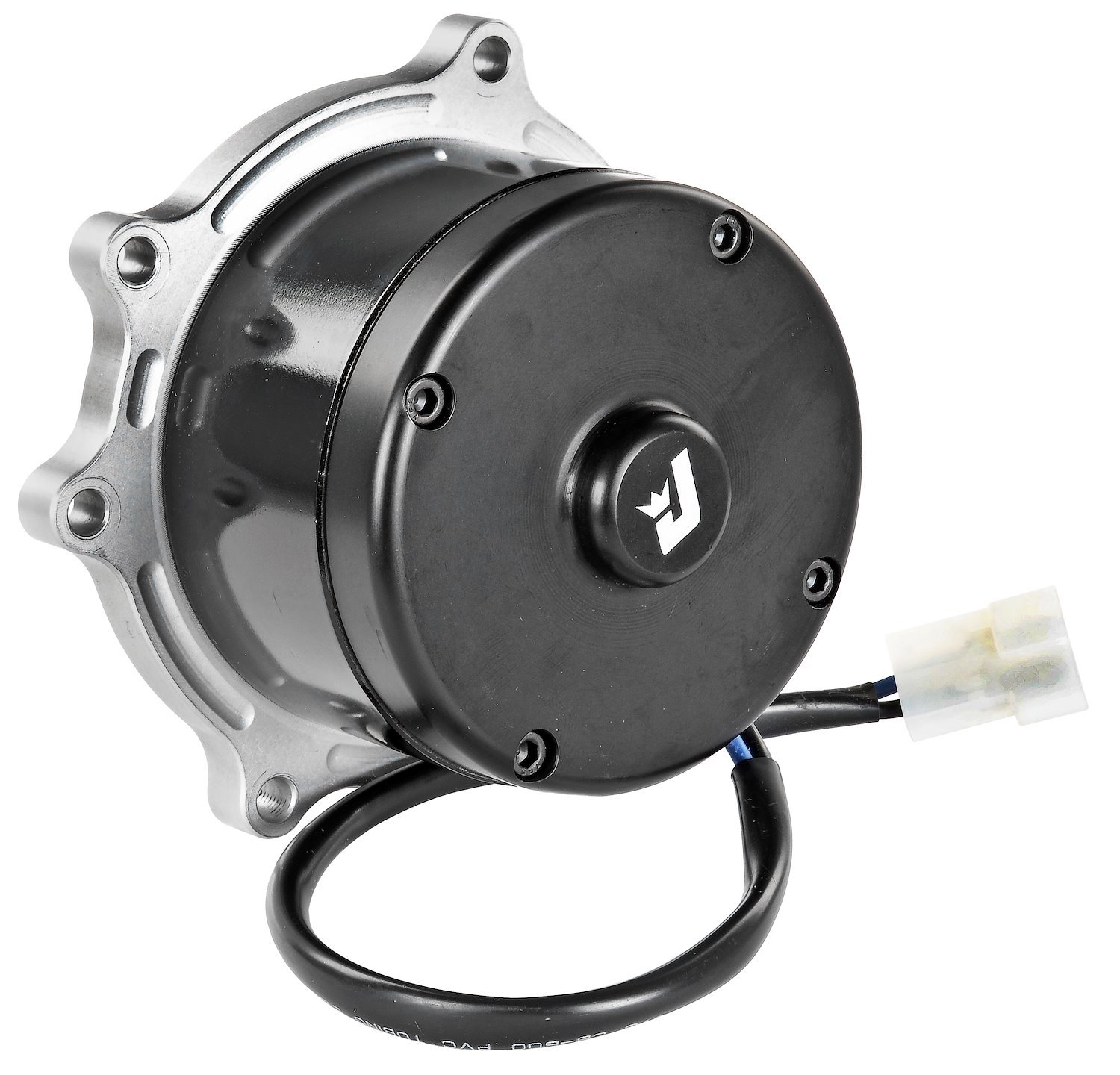 Electric Water Pump for Chevy/GM LT1 [50 GPM, Black and Clear Anodized]