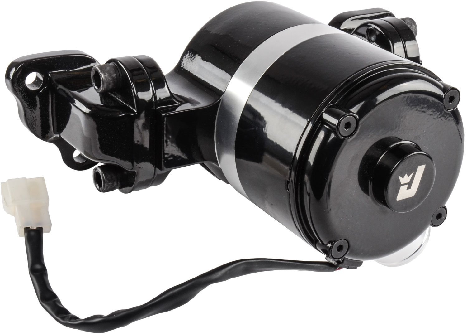 Electric Water Pump, 35 GPM for Small Block Ford [Black]