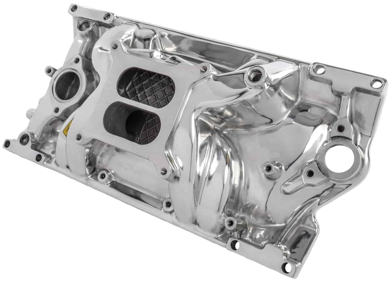 JEGS Performance Products 513016: Intake Manifold for Small Block Chevy  with 1996-2002 Vortec L31 Cast Iron Heads [Polished] - JEGS