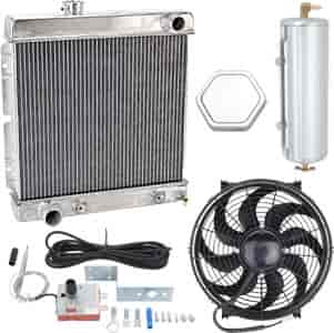Ready Fit Aluminum Radiator System for 1964-1966 Mustang
