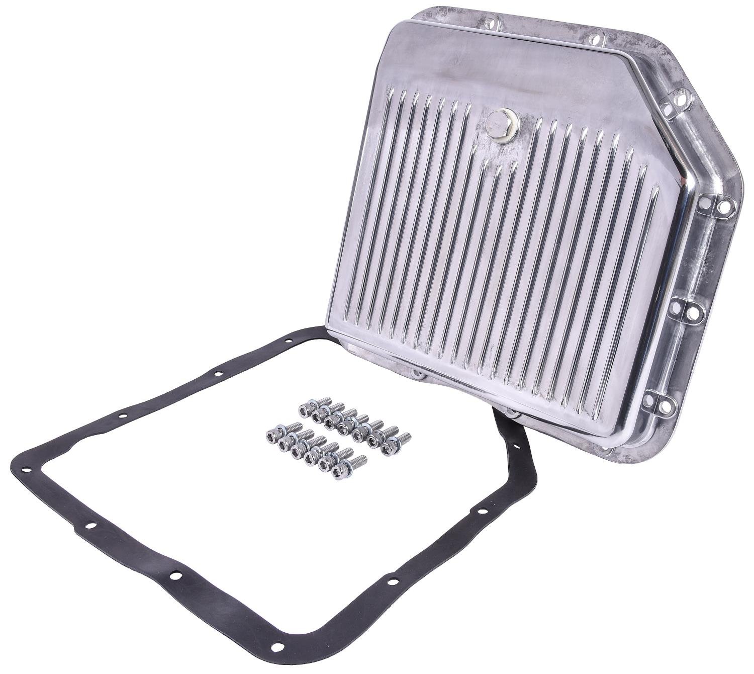 Polished Aluminum Transmission Pan for TH350