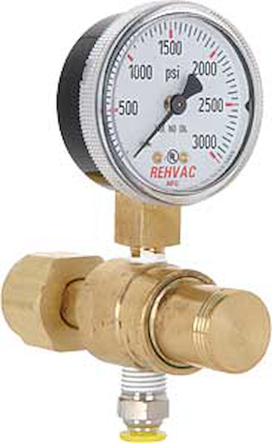 CO2 Pressure Regulator Single 2" Gauge