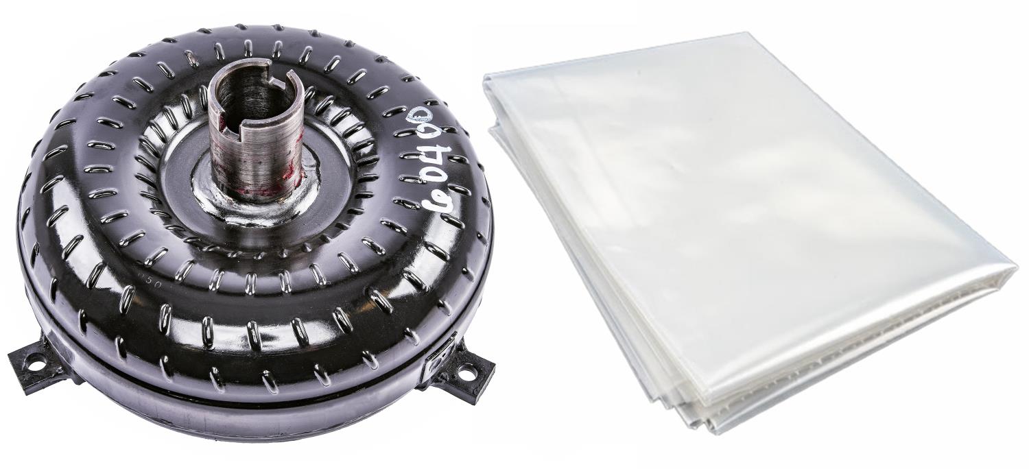 Torque Converter & Storage Bag Kit for GM TH350/TH400 [2300-2700 RPM Stall Speed]