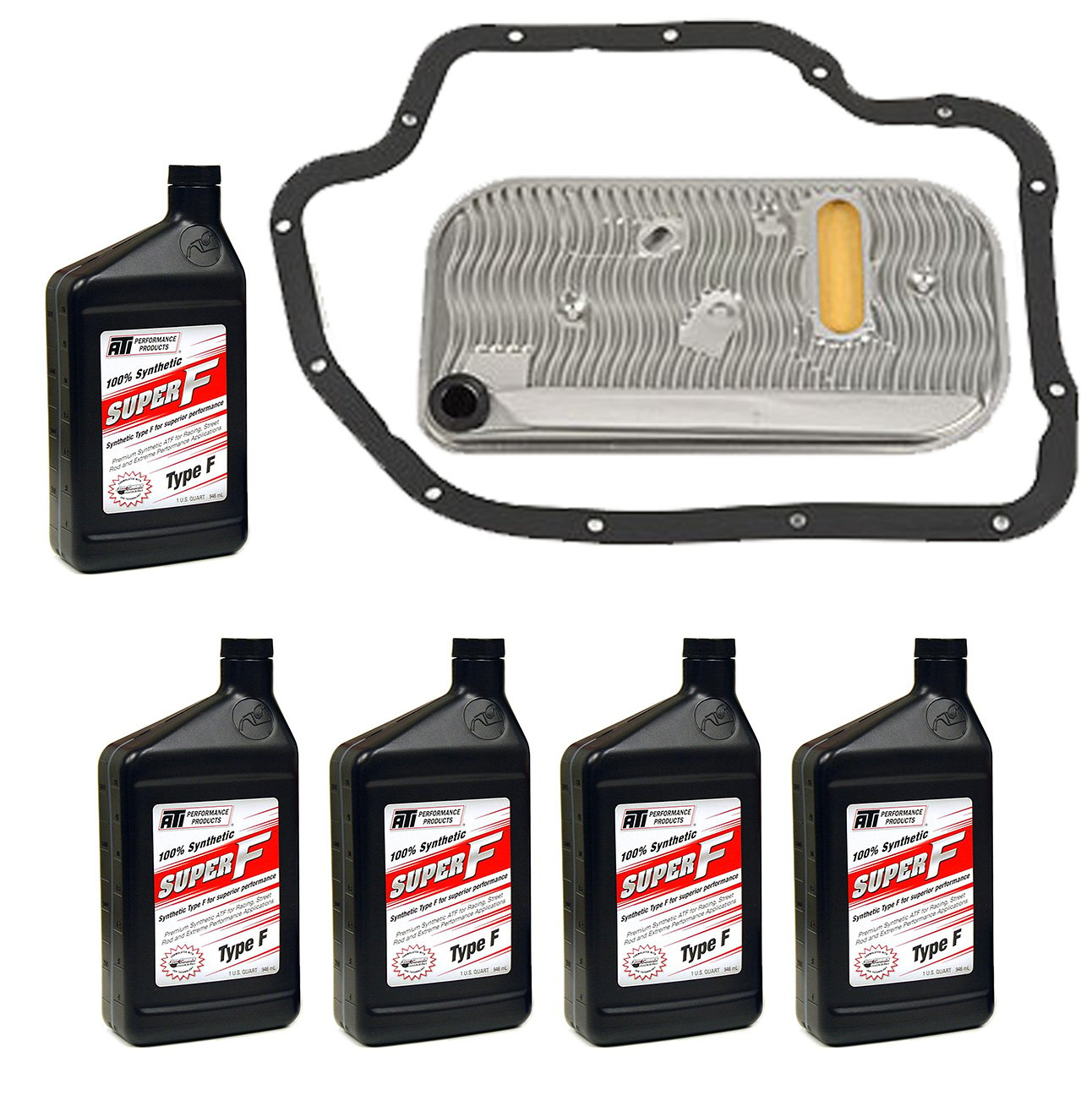 Transmission Filter, Gasket, & Fluid Kit for Chevy/BOP TH400