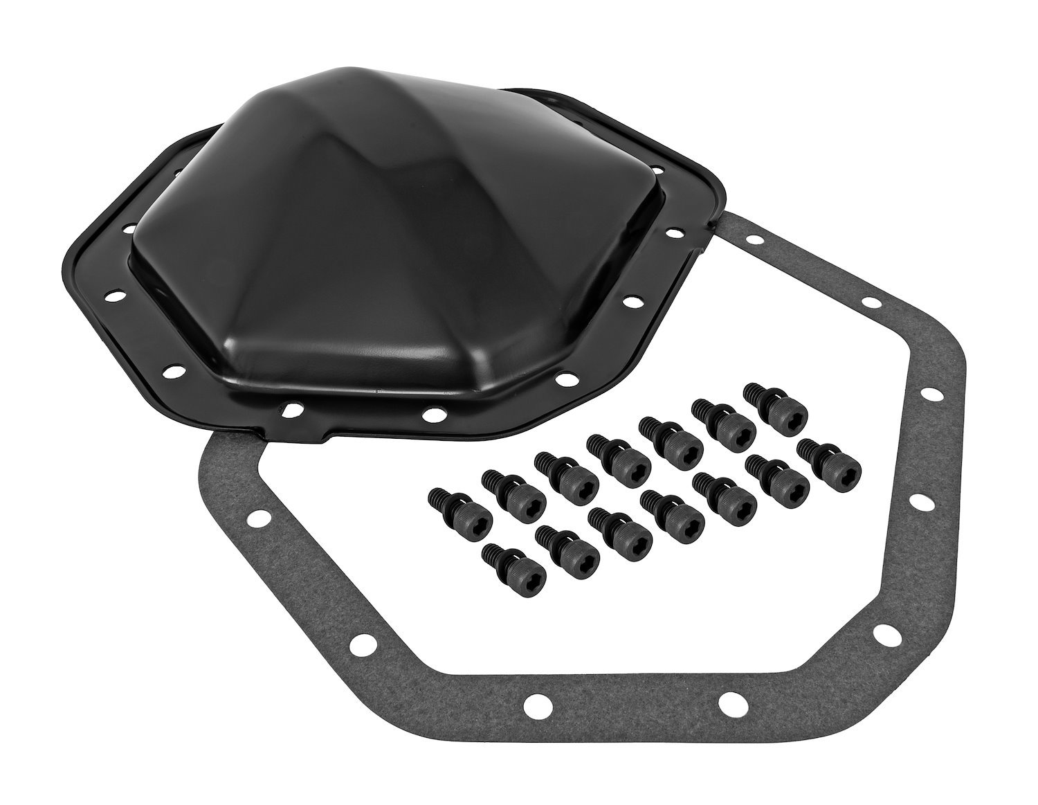 Steel Differential Cover Fits Select 1967-2015 GM Trucks w/10.5 in. Dia. Ring Gear & 14-Bolt Cover