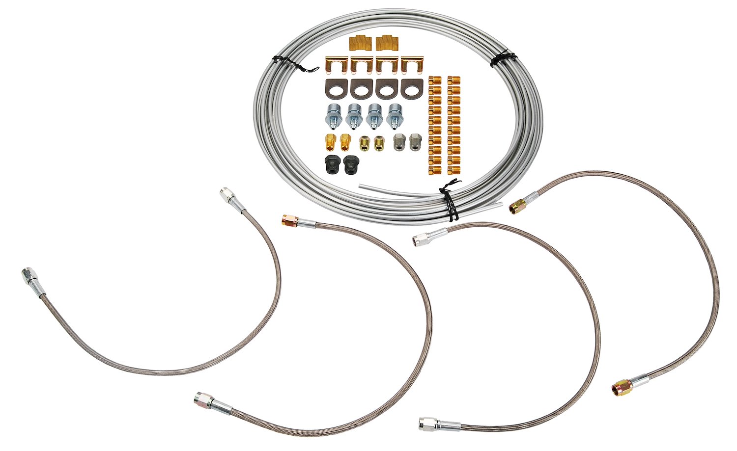 Universal Brake Line Kit Made in the USA [3/16 in.]