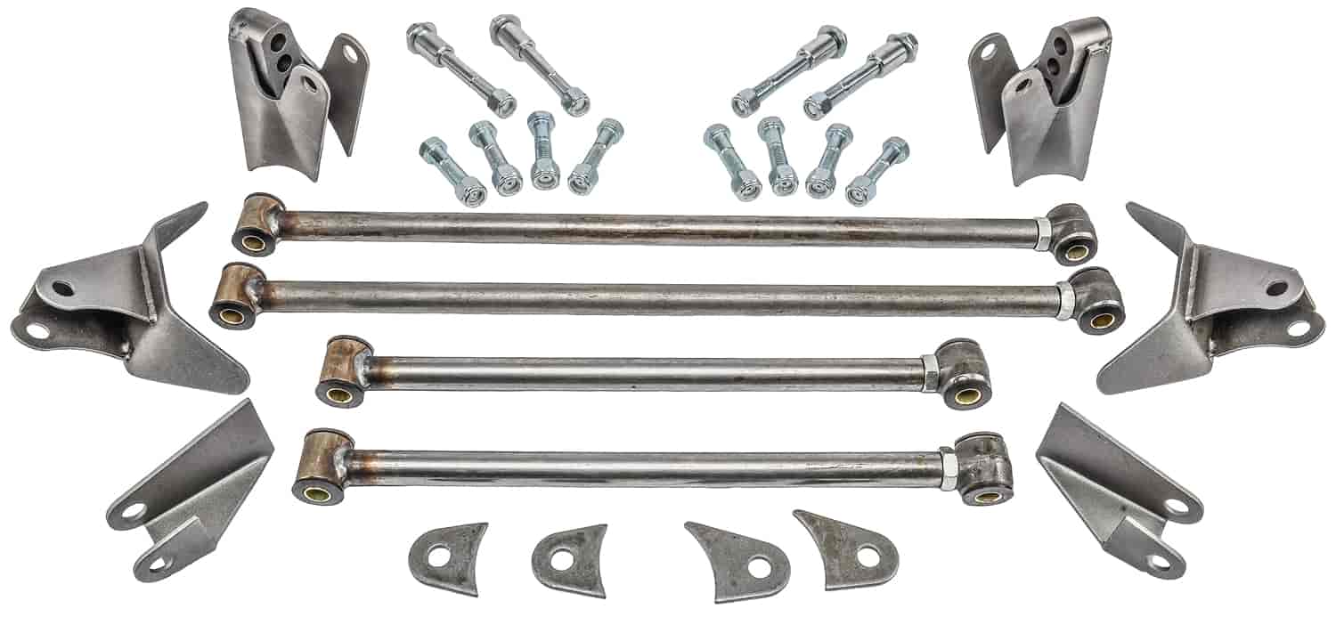 Triangulated 4-link kit for 1932-1934 Ford