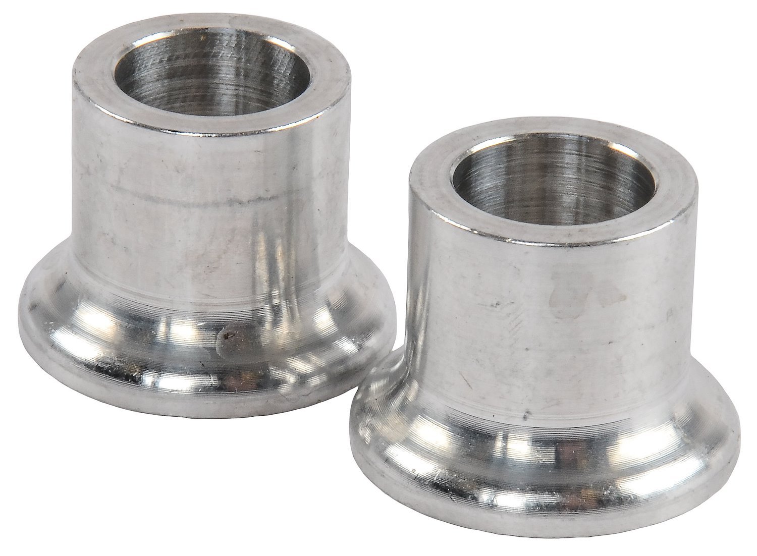 JEGS 64212: Aluminum Tapered Rod End Spacers 1/2 in. ID (Bolt Size) x 3/4  in. L - JEGS