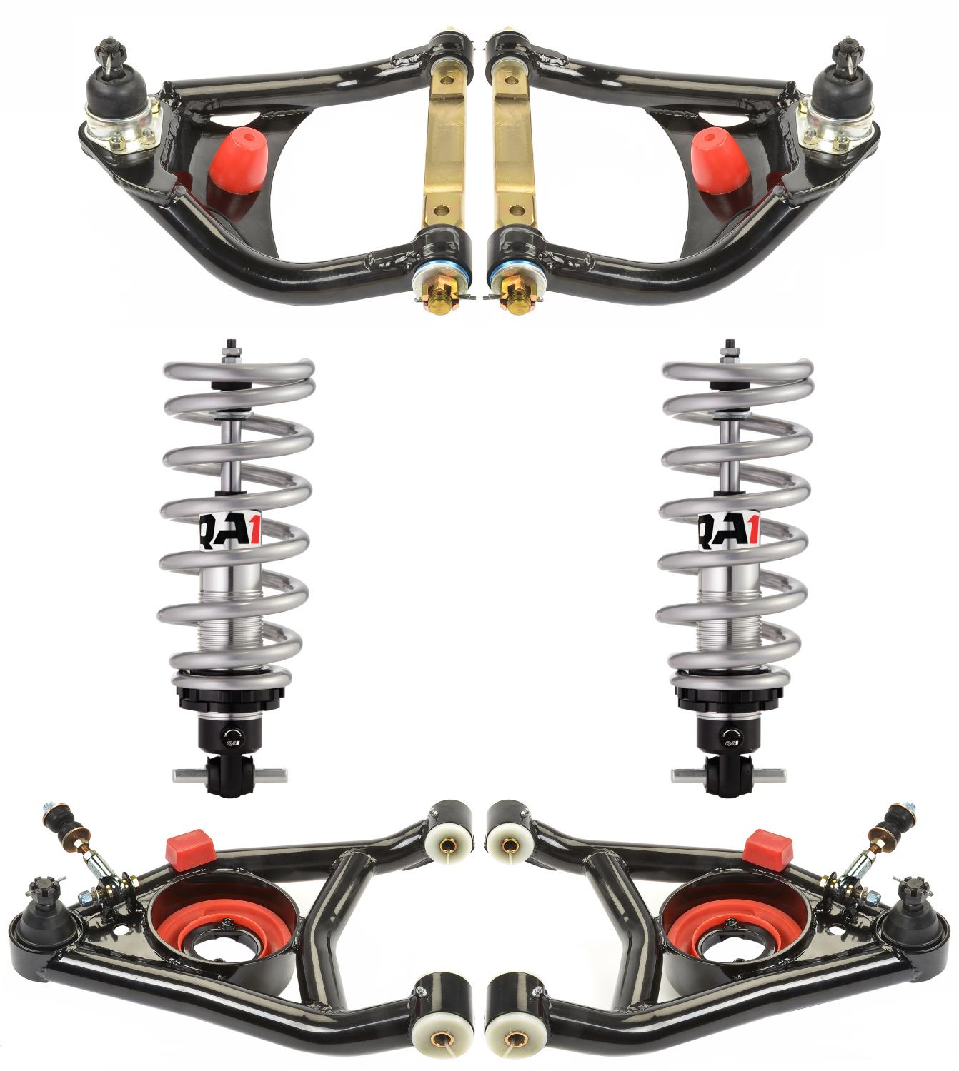 Tubular Upper & Lower Control Arms with Single