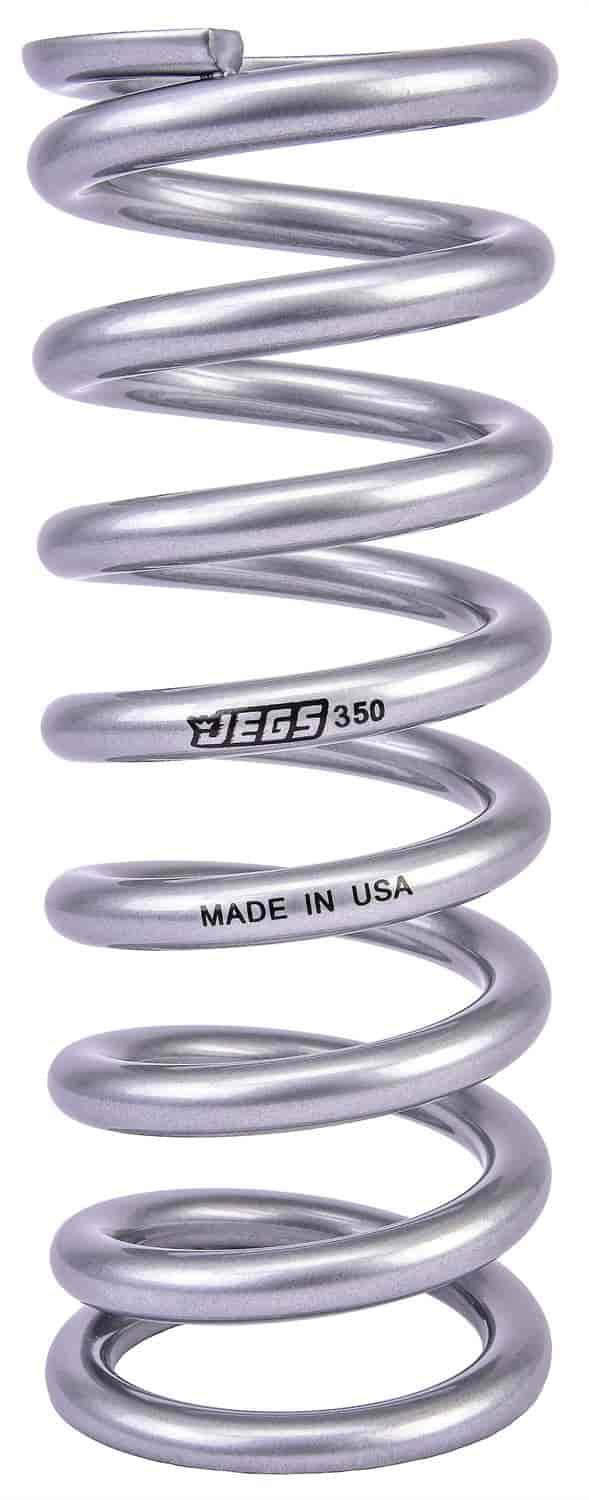 Coil-Over Spring [9 in. Length 350 lb./in. Silver]